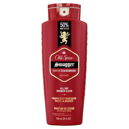 Old Spice Swagger Scent of Cedarwood Body Wash, 24 fl oz