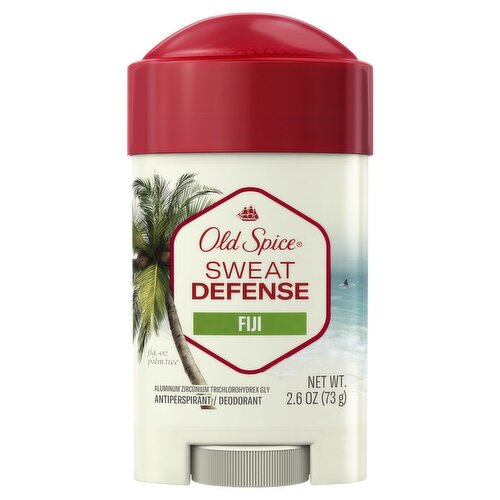 Old Spice Fiji Sweat Defense Antiperspirant Deodorant, 2.6 oz