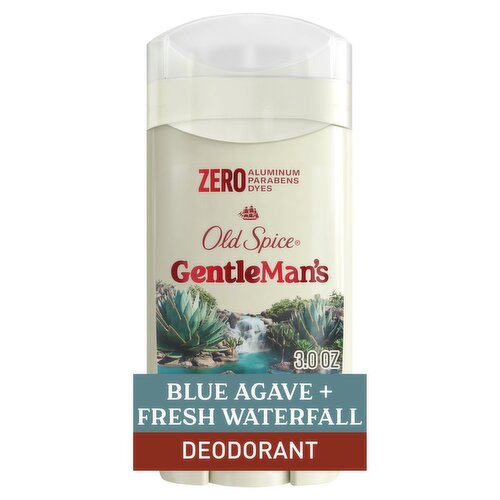 Old Spice GentleMan's Scent of Blue Agave + Fresh Waterfall Deodorant, 3.0 oz