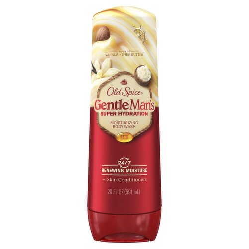 Old Spice Gentle Man's Super Hydration Moisturizing Body Wash, 20 fl oz