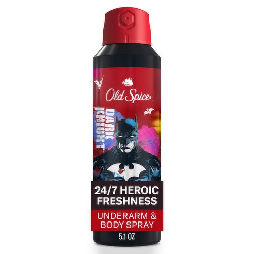 Old Spice Aluminum Free Deodorant for Men, 24/7 Freshness, Body Spray, Long Lasting Odor Protection