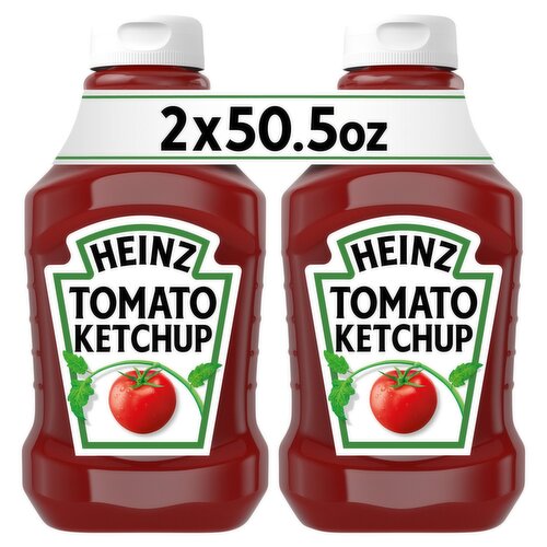 Heinz Tomato Ketchup, 2 count, 50.5 oz