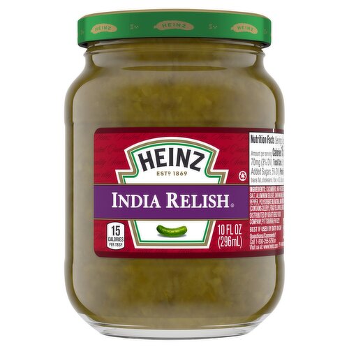 Heinz India Relish, 10 fl oz