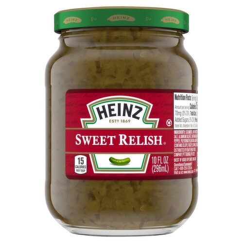 Heinz Sweet Relish, 10 fl oz