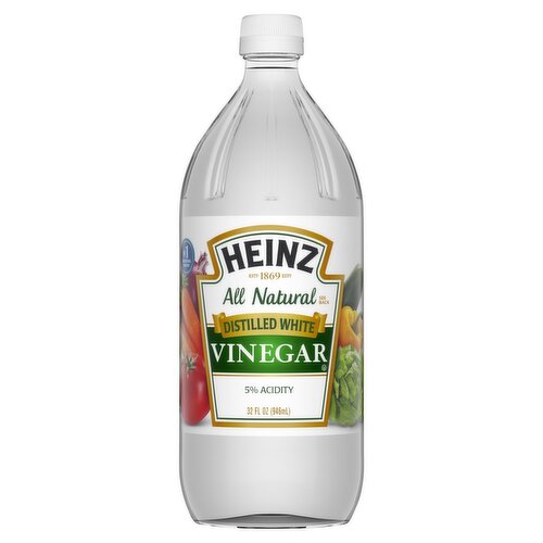 Heinz All Natural Distilled White Vinegar, 32 fl oz