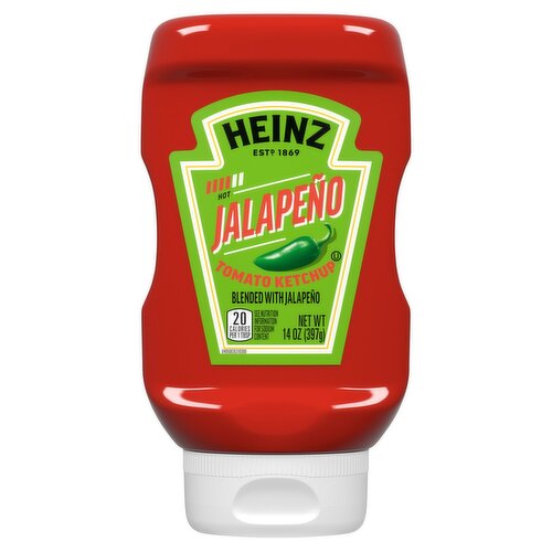 Heinz Hot Jalapeño Tomato Ketchup, 14 oz