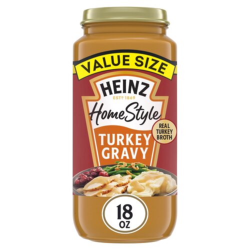 Heinz Turkey Gravy Value Size, 18 oz