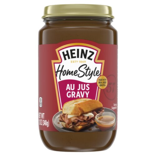 Heinz HomeStyle Au Jus Gravy, 12 oz