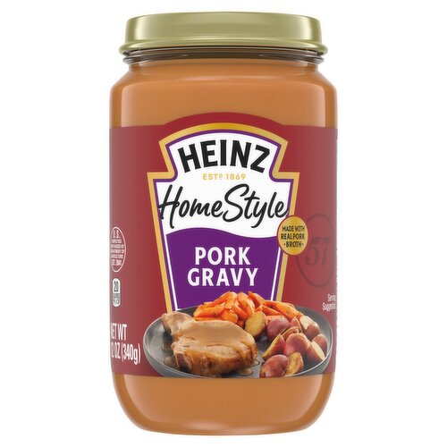 Heinz HomeStyle Pork Gravy, 12 oz