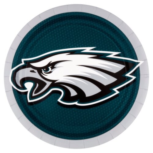 DesignWare 9 In Philadelphia Eagles Plates, 8 count