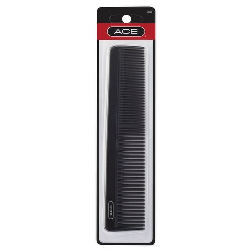 ACE 7.5" Dressing Comb Black