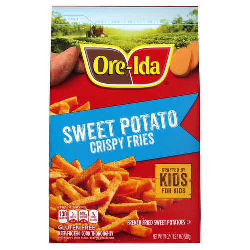 Ore-Ida Sweet Potato Crispy French Fries, 19 oz