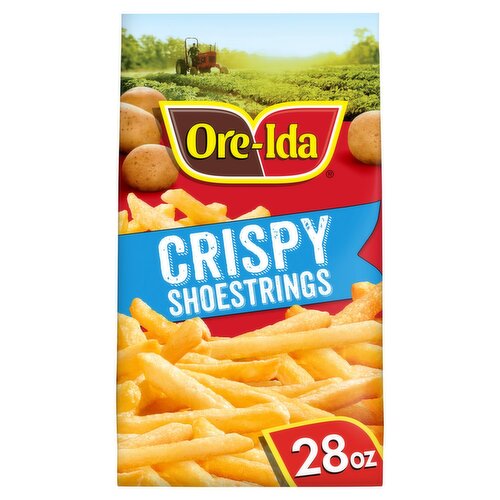 Ore-Ida Crispy Shoestrings French Fried Potatoes, 28 oz