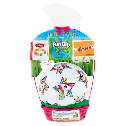 Happy Easter Filled Easter Basket for Ages 4 & Up, 1.28 oz