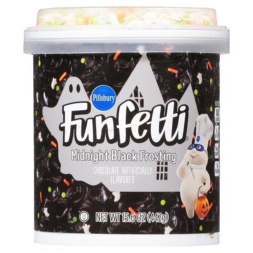 Pillsbury Funfetti Halloween Chocolate Frosting, 15.6 oz.