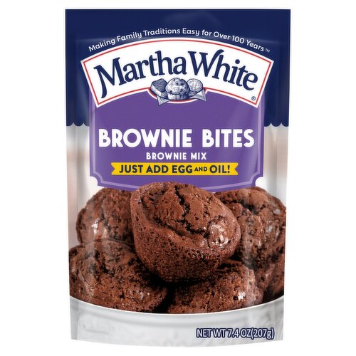 Martha White Brownie Bites Brownie Mix, 7.4 oz