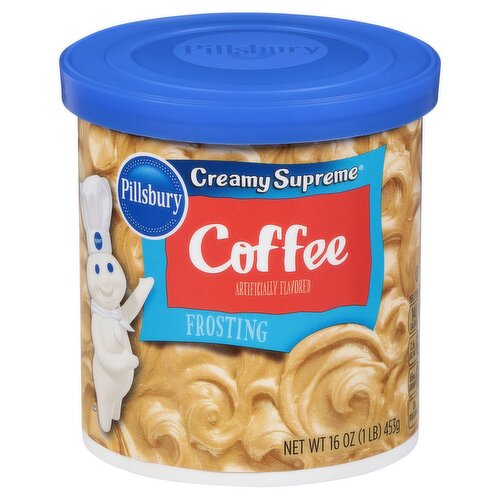 Pillsbury Creamy Supreme Coffee Frosting, 16 oz