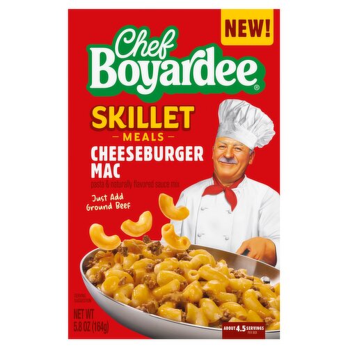 Chef Boyardee Cheeseburger Mac Skillet Meals, 5.8 oz