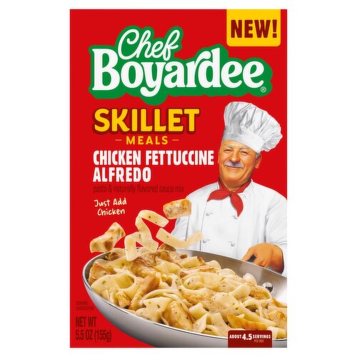 Chef Boyardee Chicken Fettuccine Alfredo Skillet Meals, 5.5 oz