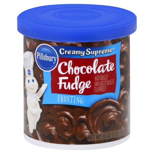 Pillsbury Creamy Supreme Chocolate Fudge Frosting, 16 oz