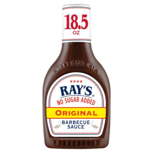Sweet Baby Ray's No Sugar Added Original Barbecue Sauce, 18.5 oz