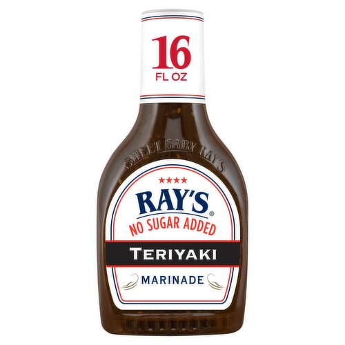 Ray's No Sugar Added Teriyaki Marinade, 16 fl oz