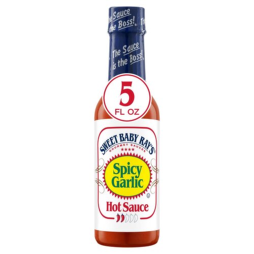 Sweet Baby Ray's Spicy Garlic Hot Sauce, 5 fl oz
