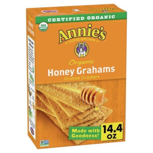 Annie's Homegrown Organic Honey Graham Crackers, 14.4 oz