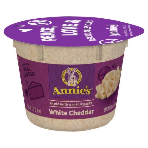 Annie's White Cheddar Macaroni & Cheese, 2.01 oz