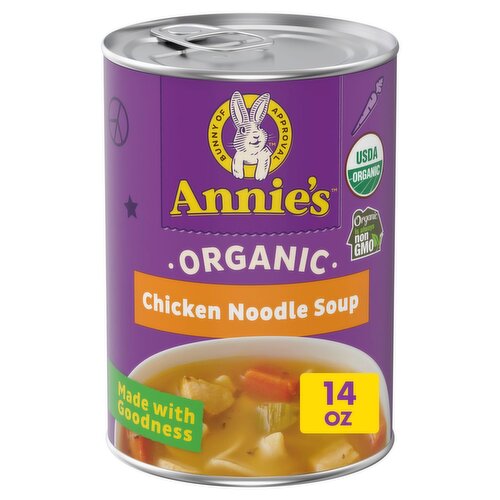 Annie's Organic Chicken Noodle Soup, 14 oz