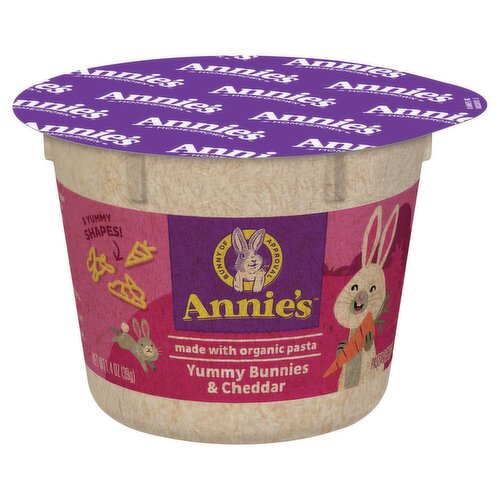 Annie's Yummy Bunnies & Cheddar Pasta & Cheese, 1.4 oz