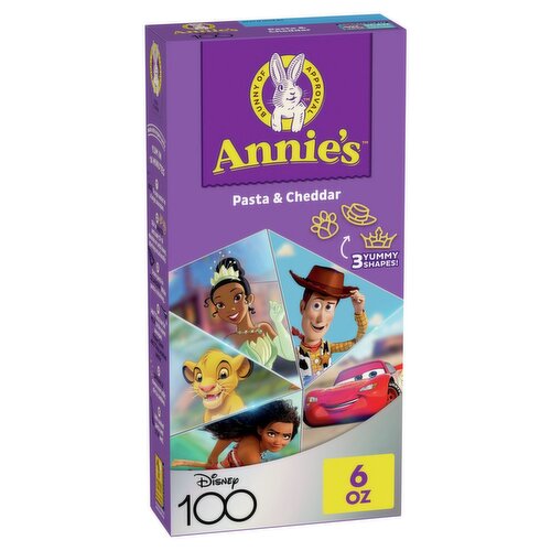 Annie's Disney 100 Pasta & Cheddar, 6 oz