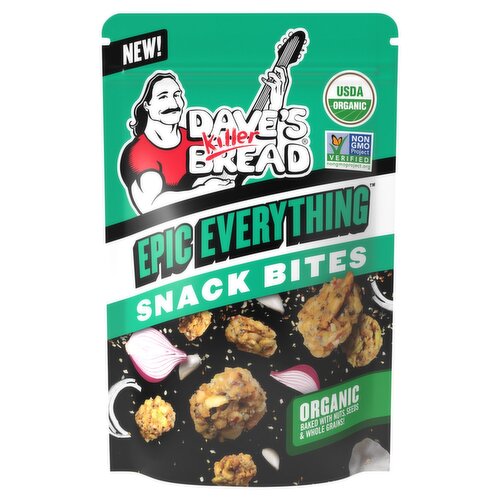 Dave's Killer Bread Organic Epic Everything Snack Bites, 7.2 oz
