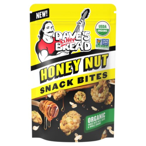 Dave's Killer Bread Organic Honey Nut Snack Bites, 7.2 oz