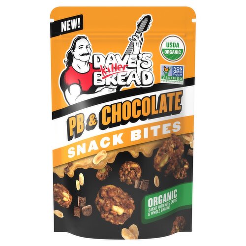 Dave's Killer Bread Organic PB & Chocolate Snack Bites, 7.2 oz