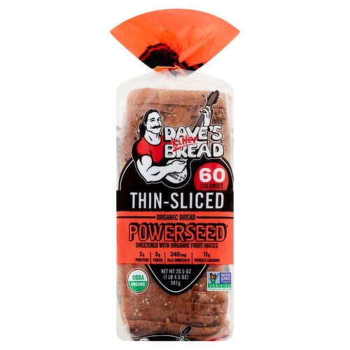 Dave's Killer Bread Powerseed Thin-Sliced Organic Bread, 20.5 oz