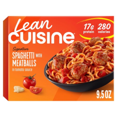 Lean Cuisine Signature Spaghetti with Meatballs in Tomato Sauce, 9 ½ oz
