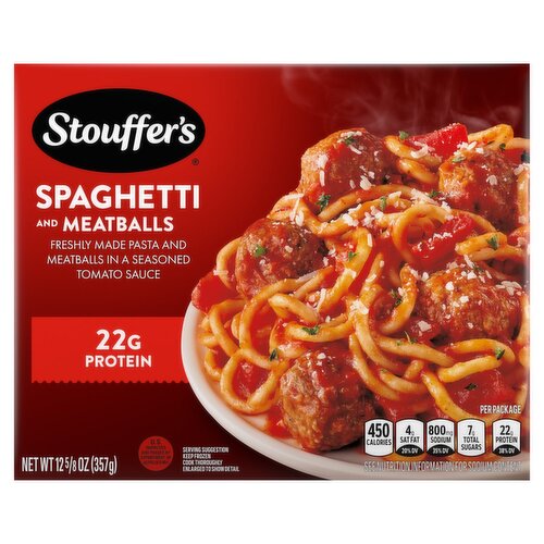 Stouffer's Spaghetti with Meatballs, 12 5/8 oz