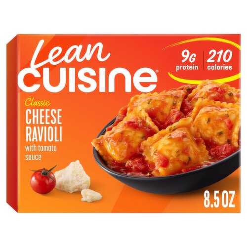 Lean Cuisine Classic Cheese Ravioli with Tomato Sauce, 8 ½ oz
