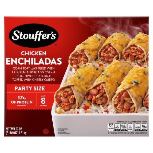 Stouffer's Chicken Enchiladas Party Size, 57 oz