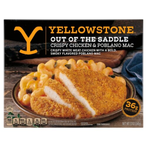 Yellowstone Out Of The Saddle Crispy Chicken & Poblano Mac, 12 oz