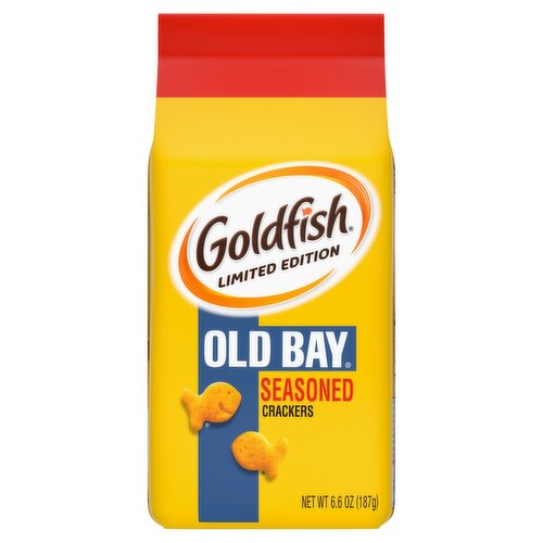 Pepperidge Farm Goldfish Old Bay Seasoned Crackers Limited Edition, 6.6 oz