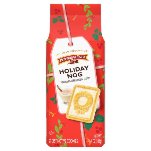 Pepperidge Farm Chessmen Holiday Nog Distinctive Cookies, 21 count, 6.4 oz