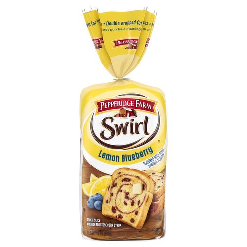 Pepperidge Farm Swirl Lemon Blueberry Bread, 14 oz