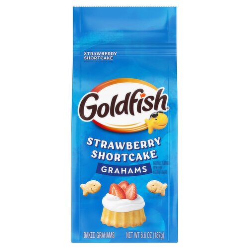 Goldfish Strawberry Shortcake Baked Grahams, 6.6 oz