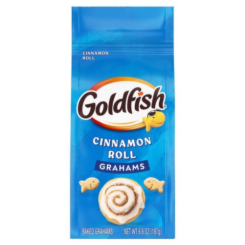 Goldfish Cinnamon Roll Baked Grahams, 6.6 oz