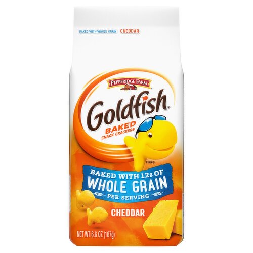 Pepperidge Farm Goldfish Cheddar Baked Snack Crackers, 6.6 oz