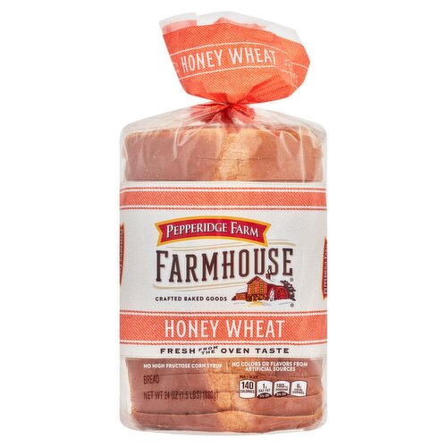 Pepperidge Farm Farmhouse Honey Wheat Bread, 24 oz