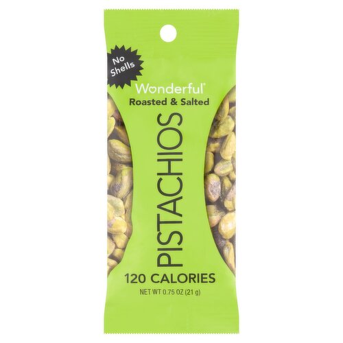 Wonderful Roasted & Salted Pistachios, 0.75 oz