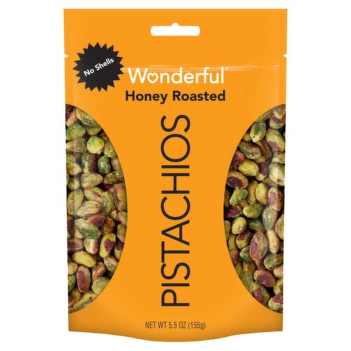 Wonderful Honey Roasted Pistachios, 5.5 oz